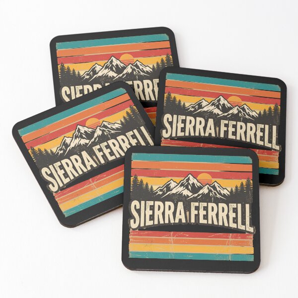 Item preview, Sierra Ferrell Name Mountains Outdoors Adventure Personalized Gift designed and sold by w66aboo.
