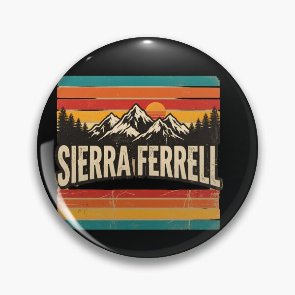Item preview, Sierra Ferrell Name Mountains Outdoors Adventure Personalized Gift designed and sold by w66aboo.