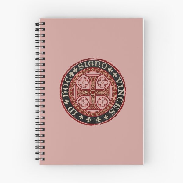 Item preview, In Hoc Signo Vinces Seal – Crimson & Onyx designed and sold by Lidra Zehcnas.