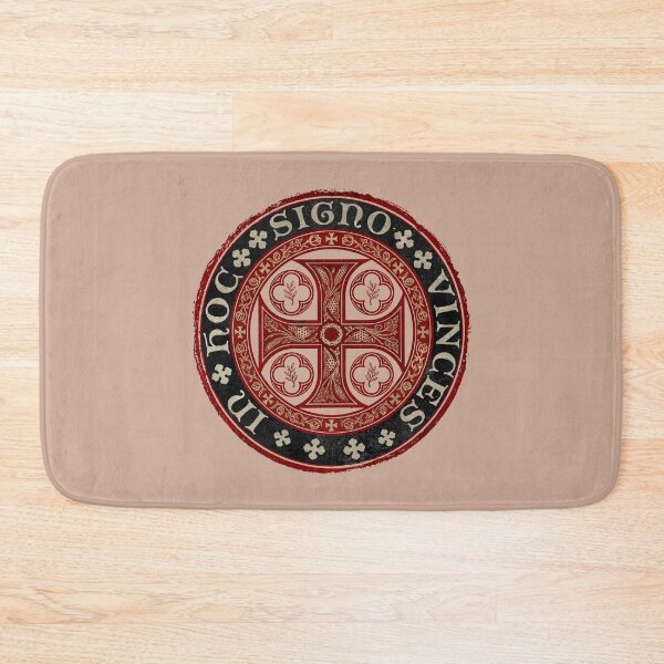 Item preview, In Hoc Signo Vinces Seal – Crimson & Onyx designed and sold by Lidra Zehcnas.
