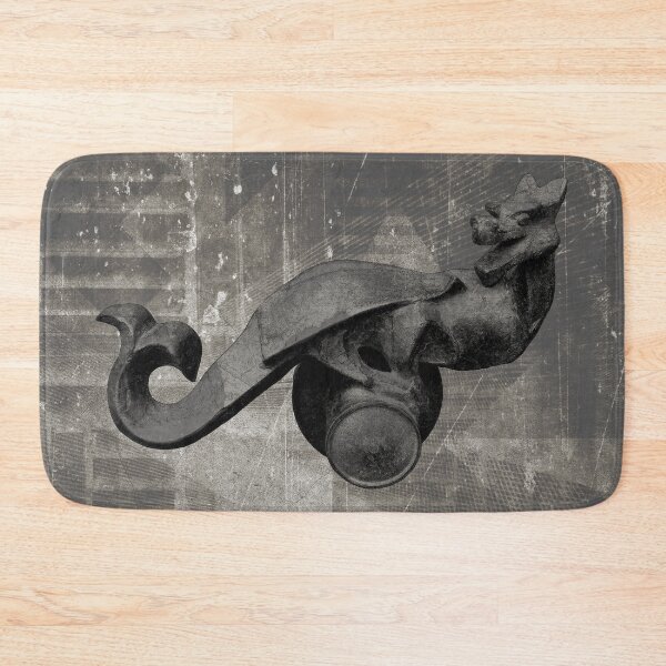 Item preview, Cast Iron Dragon Door Handle Medieval Hardware Dark designed and sold by Ghoul Enterprises.