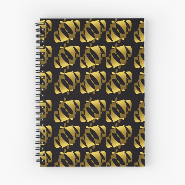 Item preview, Golden Tangle – 3D Gold Abstract Pattern designed and sold by Artshop Marjolein.