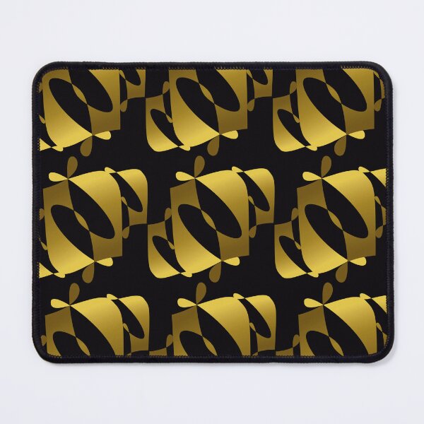 Item preview, Golden Tangle – 3D Gold Abstract Pattern designed and sold by Artshop Marjolein.