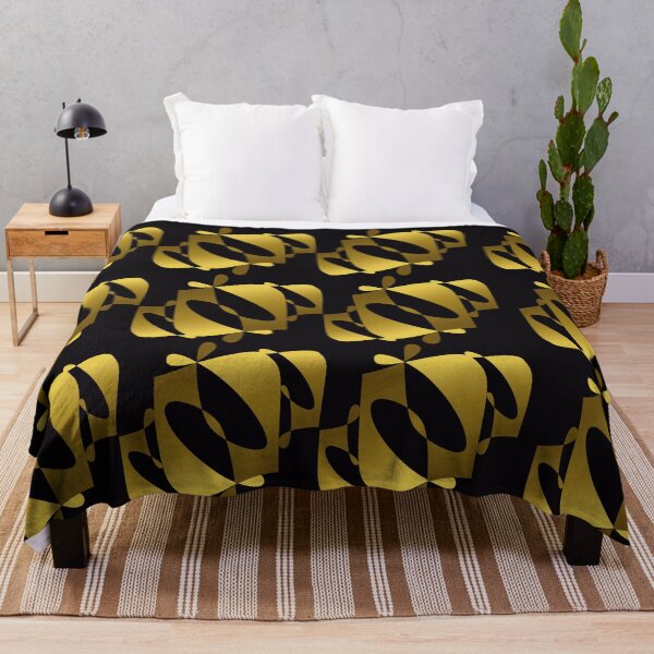 Item preview, Golden Tangle – 3D Gold Abstract Pattern designed and sold by Artshop Marjolein.