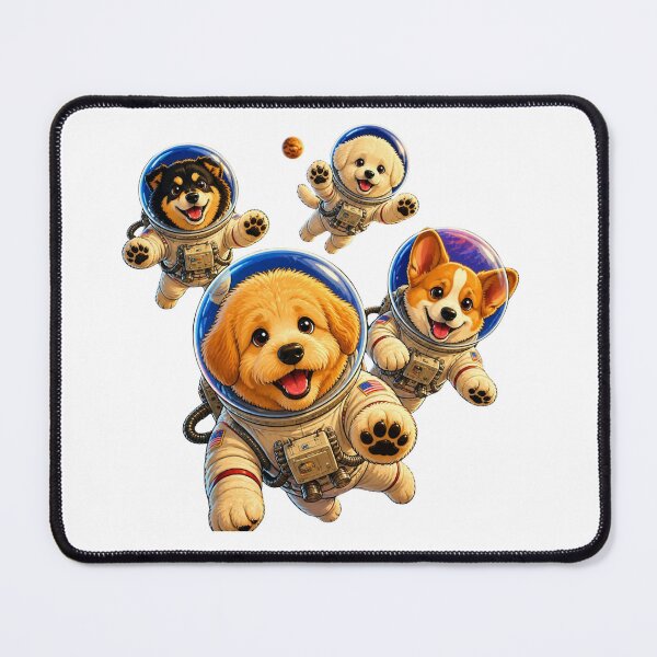 Item preview, Astronaut Dogs designed and sold by bubblevixen.