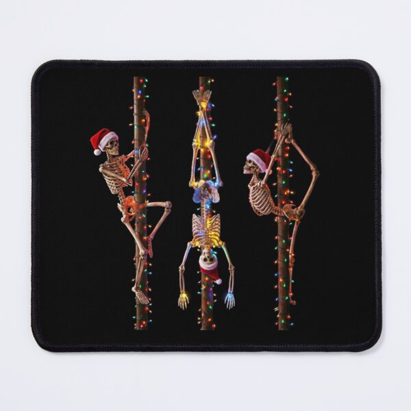 Item preview, Santa Skeletons Pole Dance Christmas Athletic Fitness designed and sold by w66aboo.