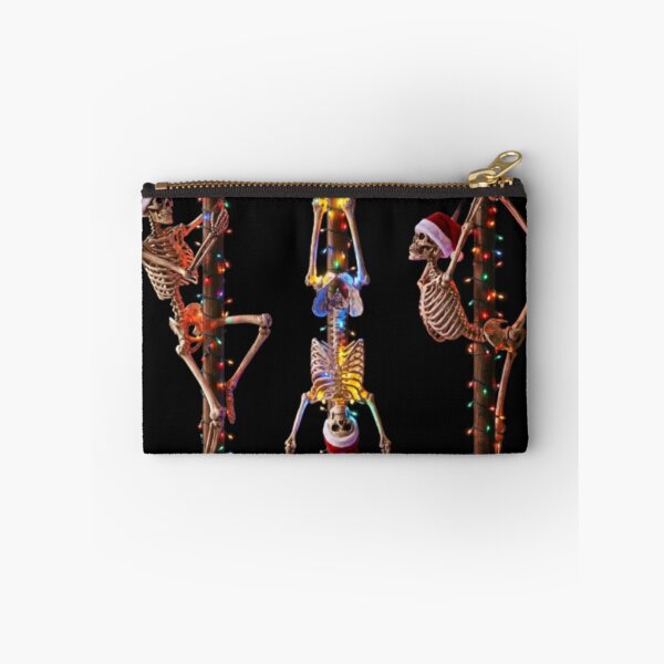 Item preview, Santa Skeletons Pole Dance Christmas Athletic Fitness designed and sold by w66aboo.
