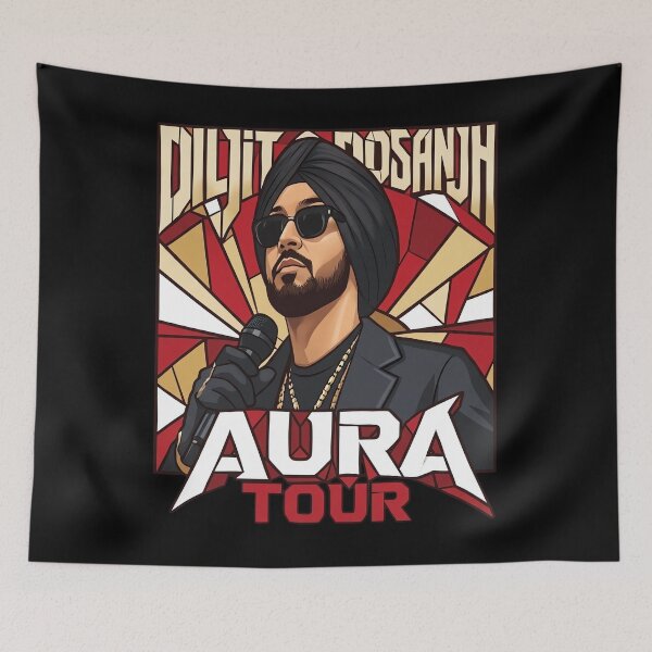 Item preview, Diljit Dosanjh Aura World Tour 2026 Concert designed and sold by snhowkk.