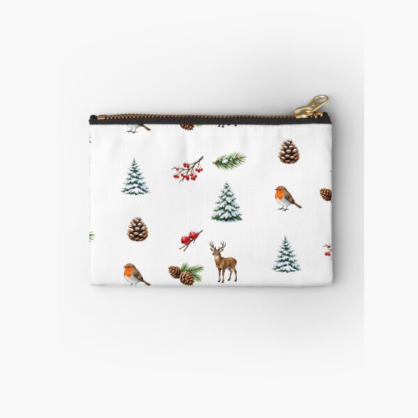 Item preview, Watercolor Winter Forest and Wildlife  designed and sold by silviaol.