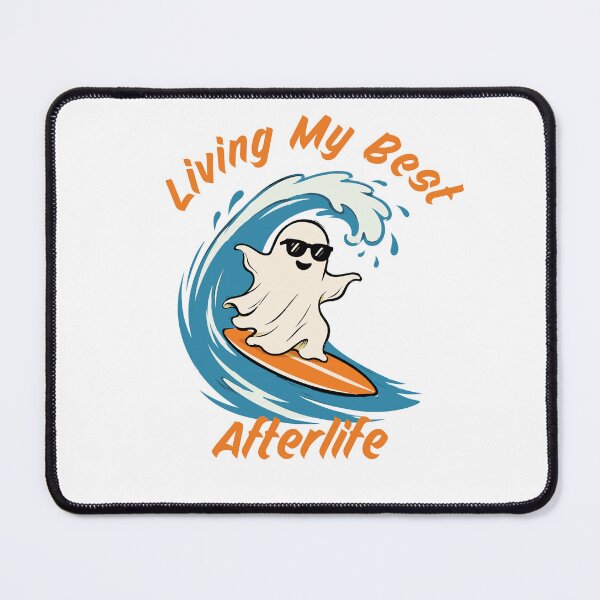 Item preview, Living My Best Afterlife – Funny Ghost Shirt designed and sold by RJsTees.