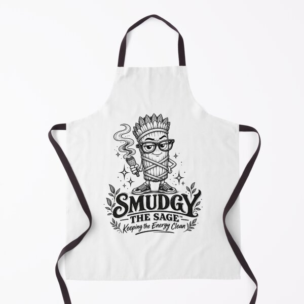 Item preview, Smudgy the Sage™ – Keeping the Energy Clean designed and sold by 11-Designs.