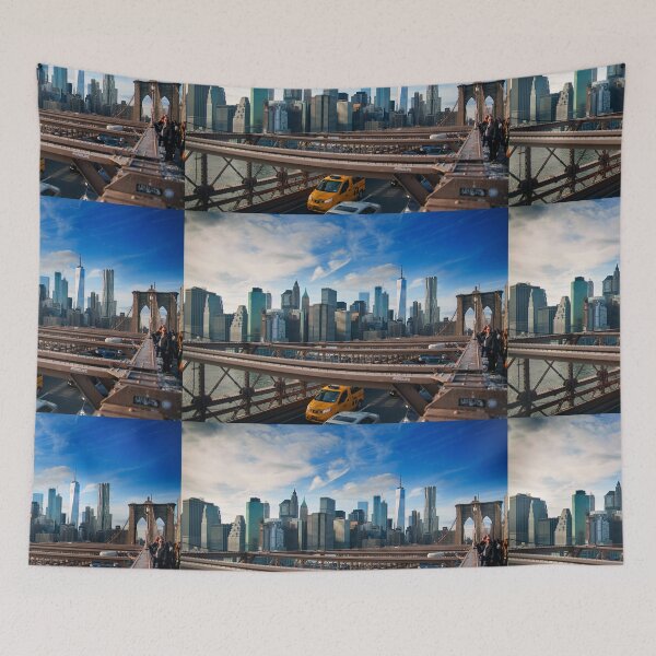 Item preview, Brooklyn Bridge - New York City Yellow Taxi, Yellow Cab designed and sold by DGMaxShop.