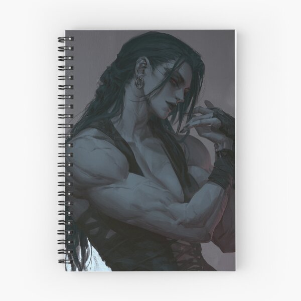 Item preview, Dark Fantasy Warrior - Muscular Gothic Man designed and sold by AxeWave.