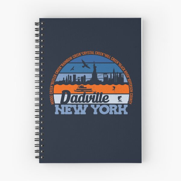 Item preview, Dadville New York Sunset Retro Vintage Local Pride Logo designed and sold by CRHPOD20.