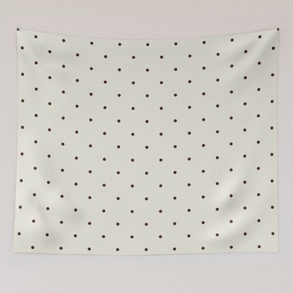 Item preview, Classic Brown and Light Beige Polka Dot Pattern – Retro Minimalist Style designed and sold by DaisyHouse.