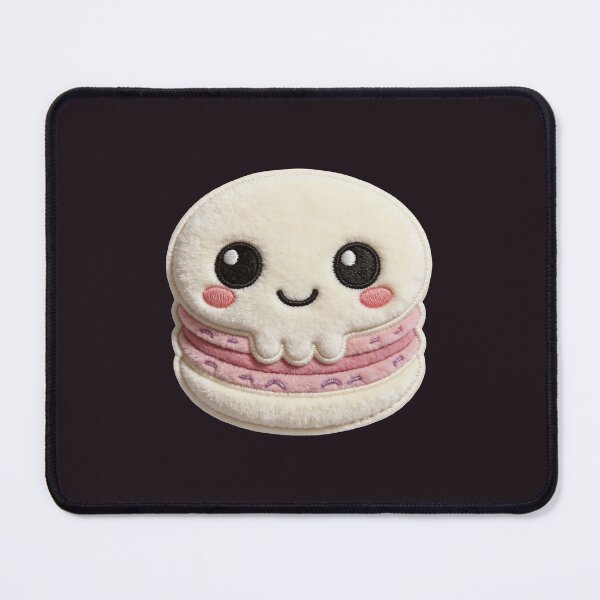 Item preview, Pastel Goth Skull Macaron - Creepy Cute Halloween Pastry Art designed and sold by thelexiverse.