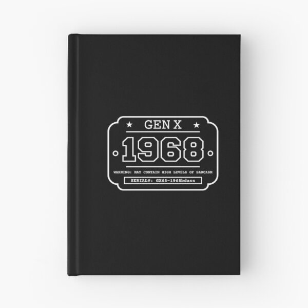 Item preview, 1968 GEN X Badge Vintage Industrial Label Generation X Design Retro Birthday Year designed and sold by HYPNK.
