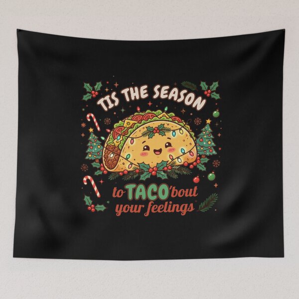 Item preview, Tis The Season To Taco Bout Your Feelings Mental Health designed and sold by w66aboo.