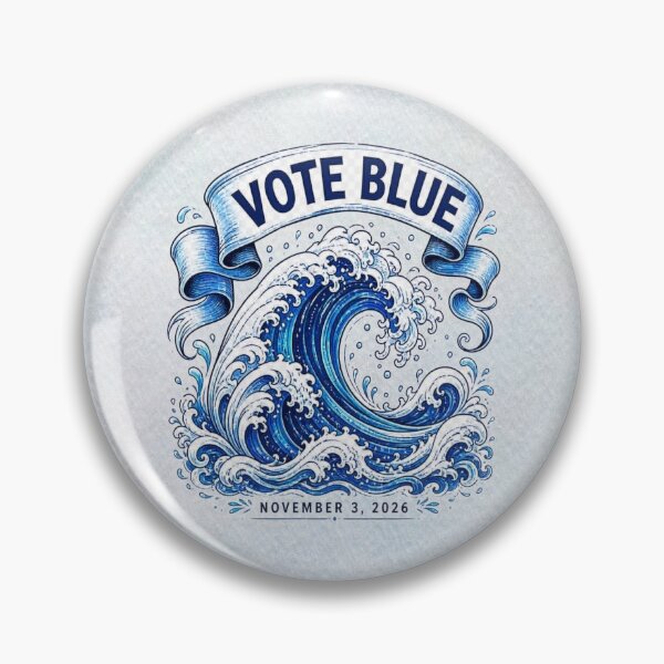 Item preview, Vote Blue Tsunami – November 3, 2026 designed and sold by MysticOzzy.