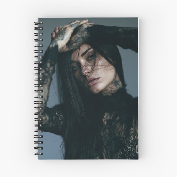 Item preview, Gothic Lace Elegance - Dark Aesthetic Portrait designed and sold by AxeWave.