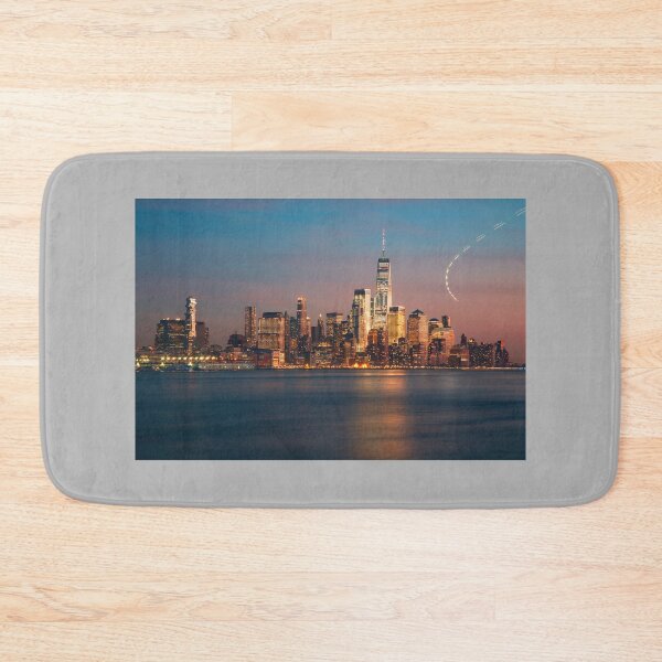 Artikelvorschau, Sonnenuntergang in Manhattan – Skyline von New York City entworfen und verkauft von DGMaxShop.