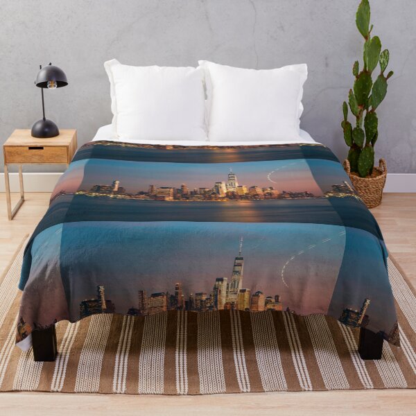 Item preview, Manhattan Sunset - New York City Skyline designed and sold by DGMaxShop.