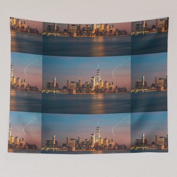 Item preview, Manhattan Sunset - New York City Skyline designed and sold by DGMaxShop.