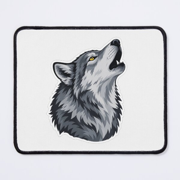 Item preview, Majestic Wolf Howling At The Moon designed and sold by Owcomm.