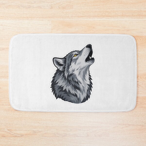 Item preview, Majestic Wolf Howling At The Moon designed and sold by Owcomm.