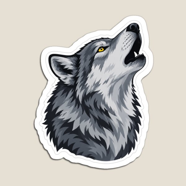 Item preview, Majestic Wolf Howling At The Moon designed and sold by Owcomm.