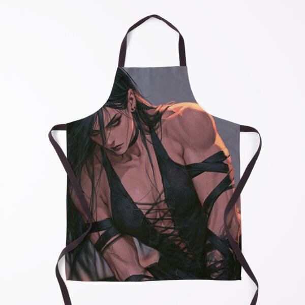 Item preview, Muscular Goth Warrior - Dark Fantasy Portrait designed and sold by AxeWave.