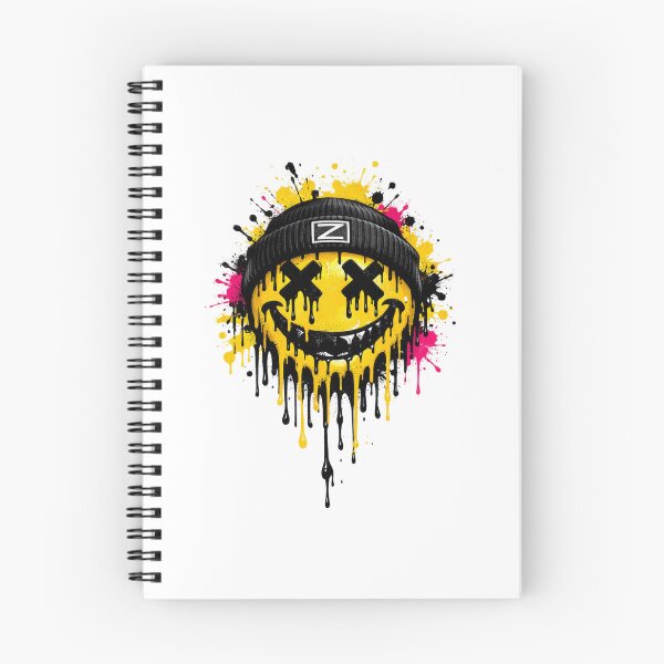 Item preview, Dripping Melting Smiley Face Street Art designed and sold by UrbanKosi.