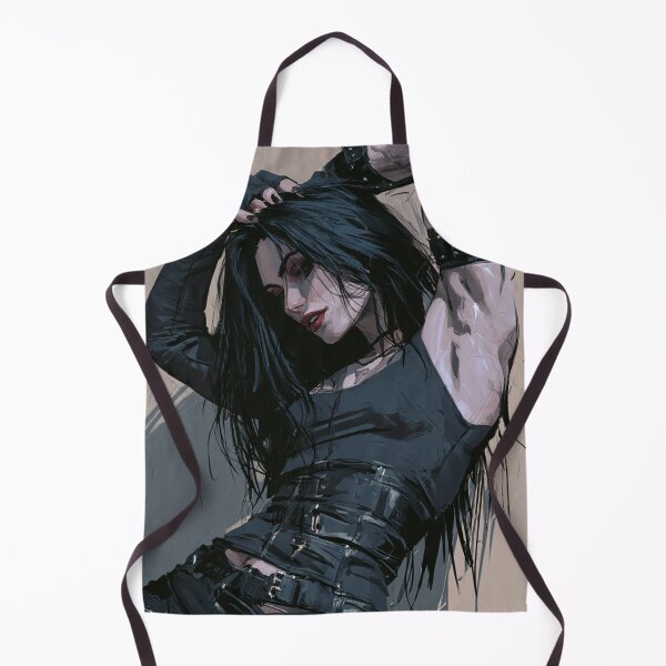 Item preview, Goth Rocker Girl - Muscular Alt Fashion designed and sold by AxeWave.