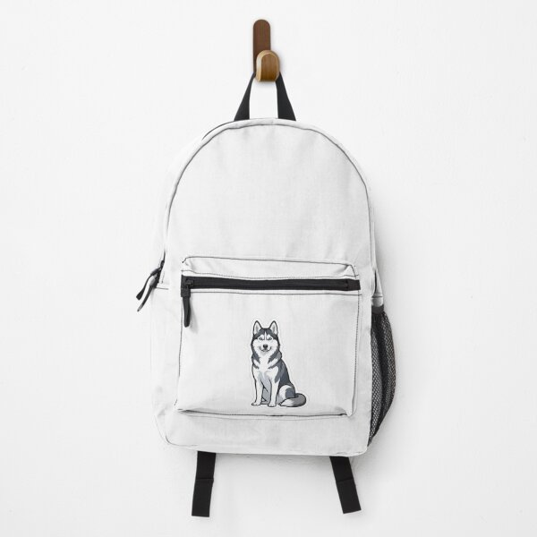 Item preview, Cute Siberian Husky Dog Sitting Portrait designed and sold by Owcomm.