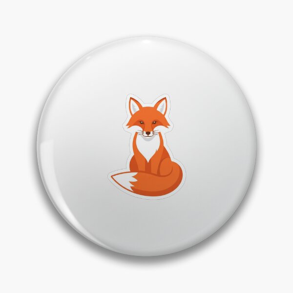 Item preview, Cute Red Fox Vector Illustration Art designed and sold by Owcomm.