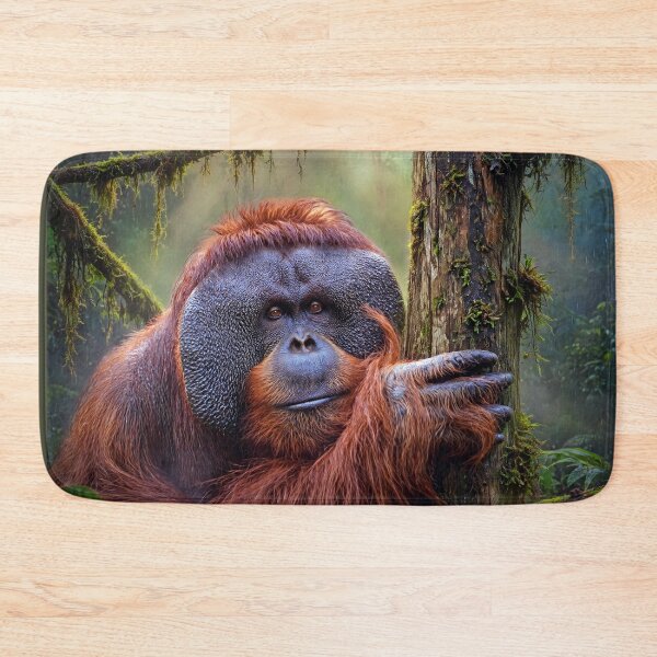 Item preview, Majestic Orangutan in Rainforest designed and sold by Savannah Gibbs.