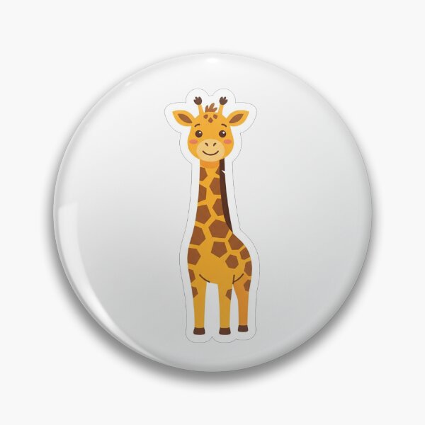 Item preview, Cute Little Giraffe Animal Character Cartoon Illustration designed and sold by Owcomm.