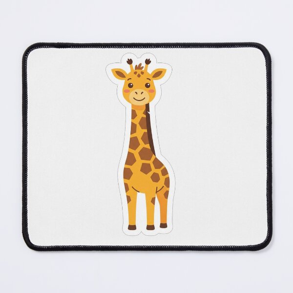 Item preview, Cute Little Giraffe Animal Character Cartoon Illustration designed and sold by Owcomm.
