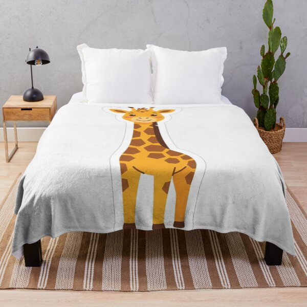 Item preview, Cute Little Giraffe Animal Character Cartoon Illustration designed and sold by Owcomm.