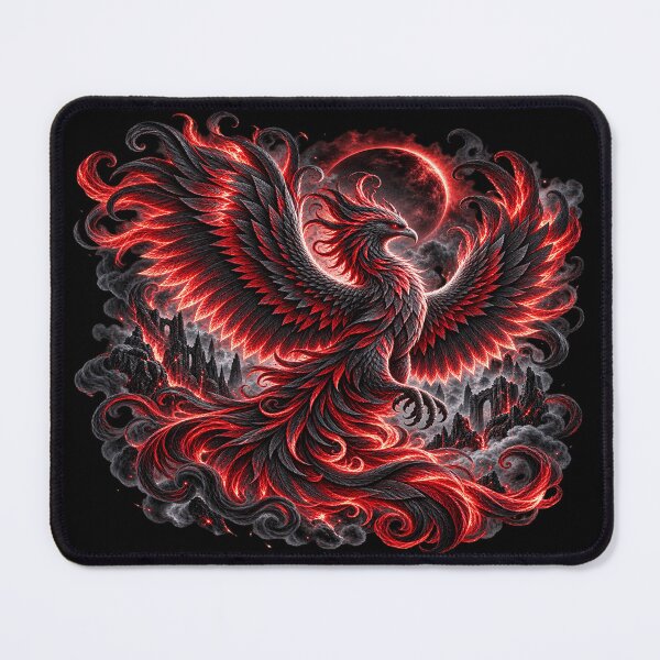 Item preview, Dark Phoenix – Gothic Fantasy Bird of Rebirth designed and sold by TroviTutto.