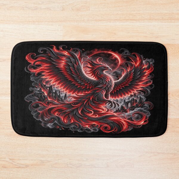 Item preview, Dark Phoenix – Gothic Fantasy Bird of Rebirth designed and sold by TroviTutto.