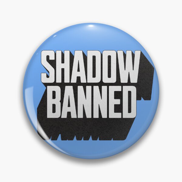 Item preview, SHADOW BANNED designed and sold by SPOOFSHIRT.