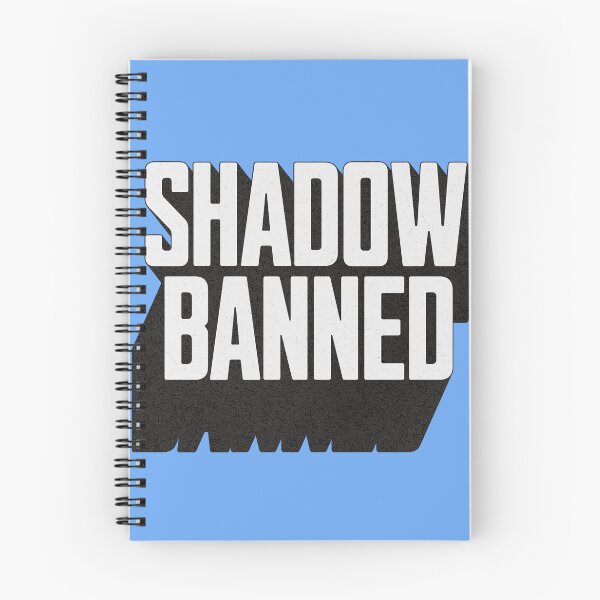 Item preview, SHADOW BANNED designed and sold by SPOOFSHIRT.