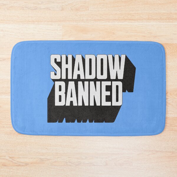 Item preview, SHADOW BANNED designed and sold by SPOOFSHIRT.