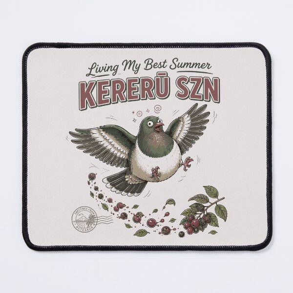 Item preview, Kererū SZN Living My Best Summer NZ Bird designed and sold by MvuuStudio.