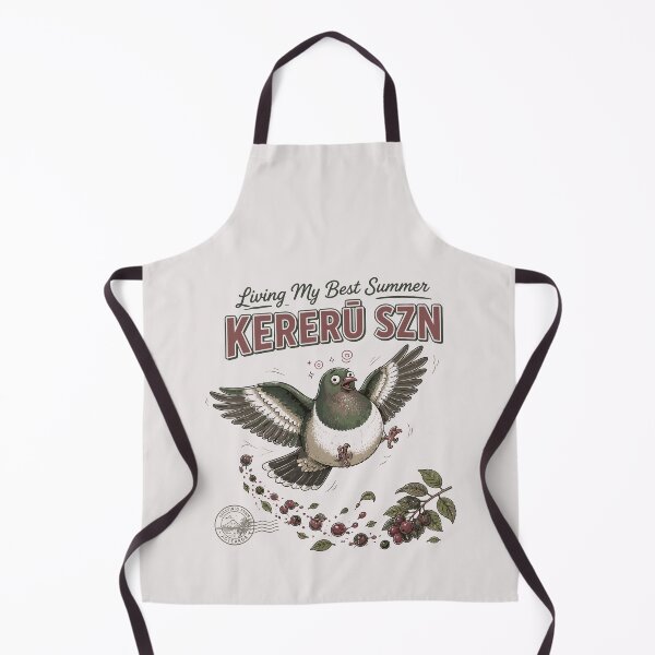 Item preview, Kererū SZN Living My Best Summer NZ Bird designed and sold by MvuuStudio.