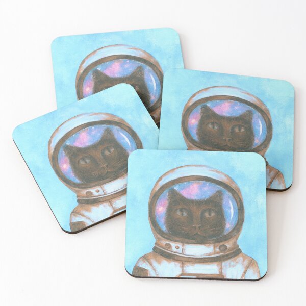 Item preview, Space Cat Cosmic Explorer Artwork designed and sold by hanotop.