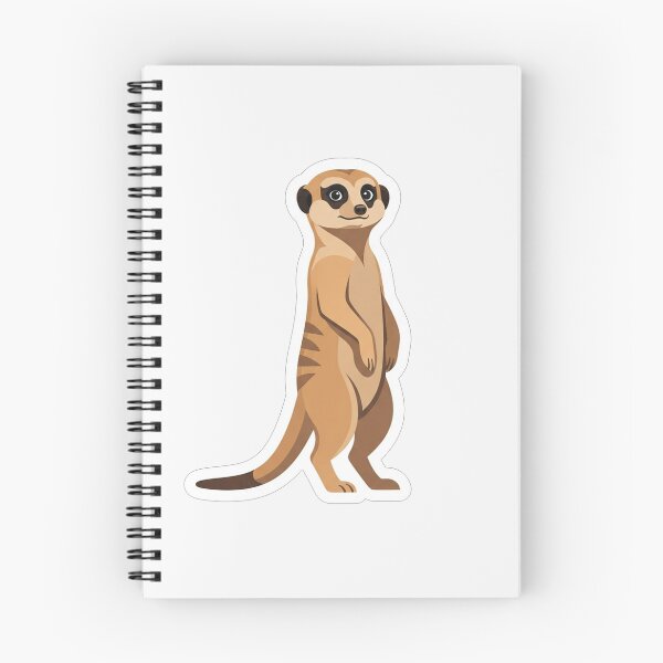 Item preview, Cute Standing Meerkat Wildlife Safari Animal designed and sold by Owcomm.