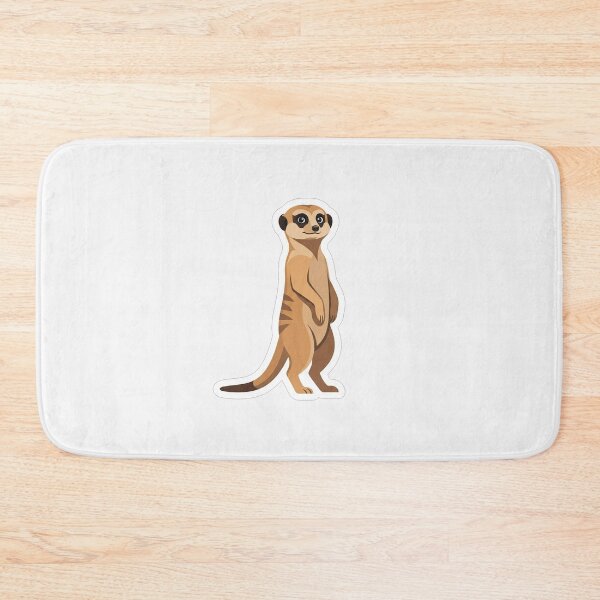 Item preview, Cute Standing Meerkat Wildlife Safari Animal designed and sold by Owcomm.
