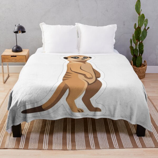Item preview, Cute Standing Meerkat Wildlife Safari Animal designed and sold by Owcomm.